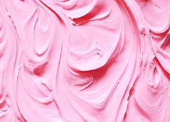 Palette de roses, du rose pâle délicat au rose vif dynamique