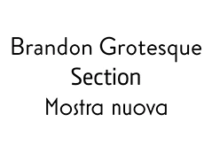 Exemple de police sans serif, à l'esthétique moderne et épurée