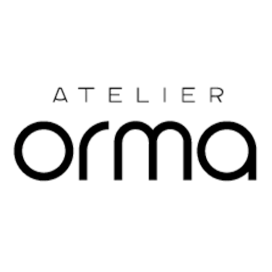 Logo de l’Atelier Orma dessiné par le studio Citron Sorbet