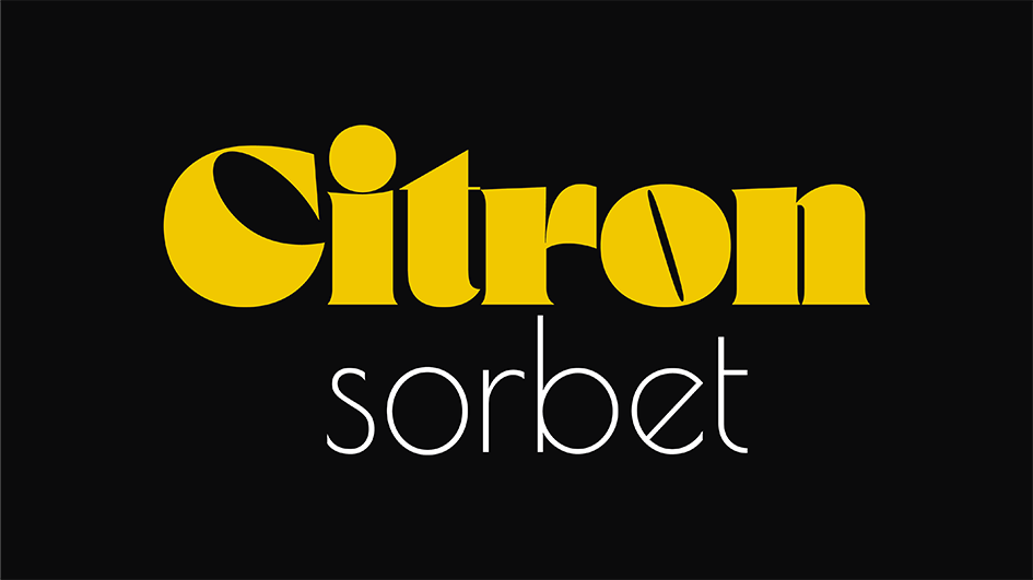 Logo du studio Citron Sorbet, graphiste à nantes