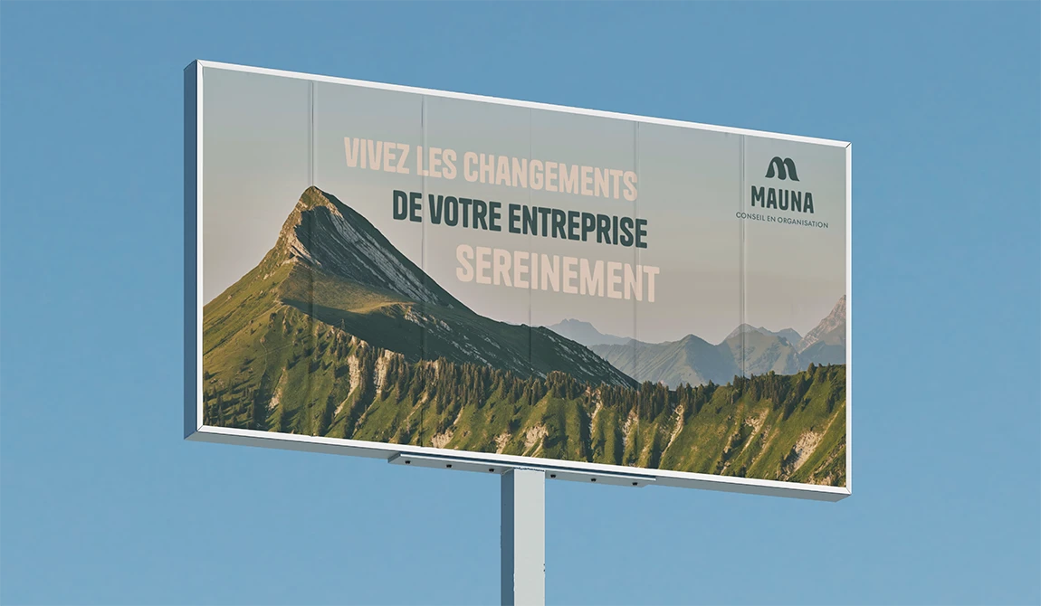 Identité visuelle de l'agence Mauna, planche 7